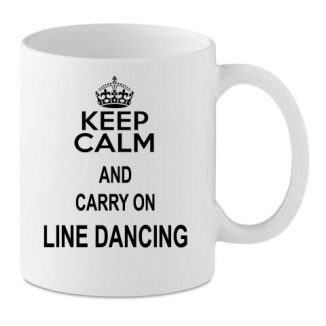 Personalised Keep Calm - Line Dancing Mug